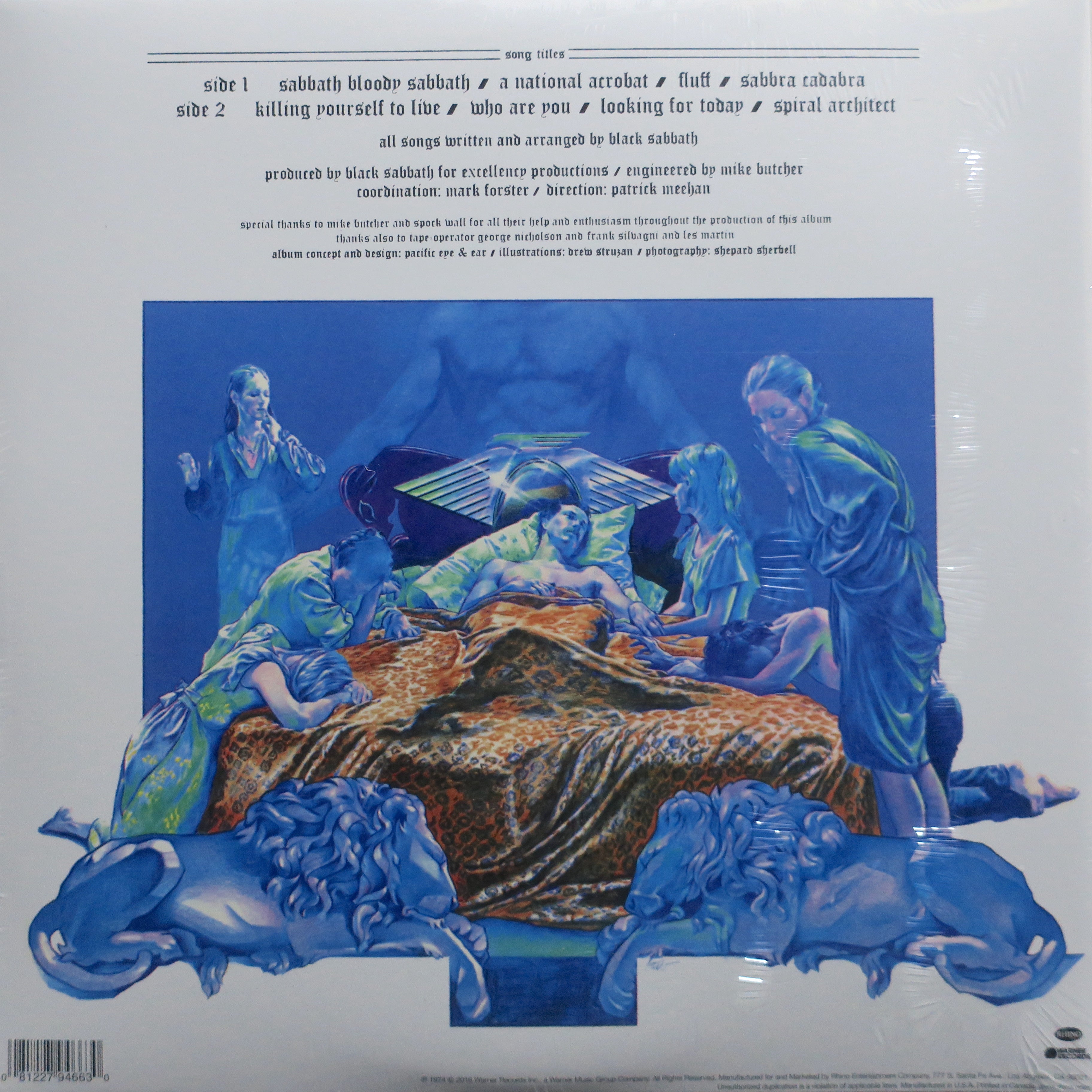BLACK SABBATH 'Sabbath Bloody Sabbath' 180g Heavyweight Vinyl LP Gatefold Edition - Perfect for Rock Music Collectors & Vinyl Enthusiasts