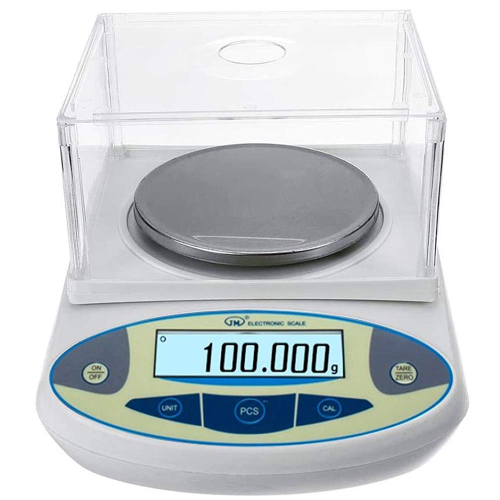 High Precision Digital Analytical Balance 3000g x 0.01g - Lab Scale with .01 Gram Accuracy for Jewelry, Gold, Kitchen & Scientific Use - Perfect for Weighing Precious Metals, Ingredients & Laboratory Samples