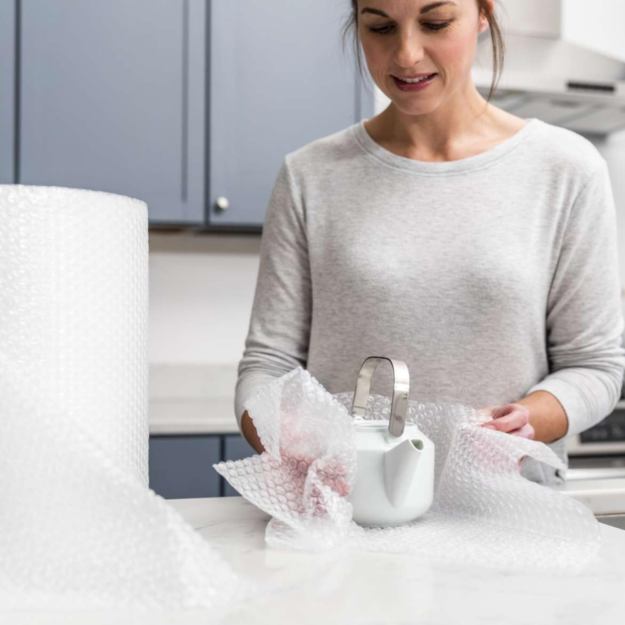 Duck Brand Bubble Wrap Roll - Original Bubble Cushioning for Shipping & Packing - 12