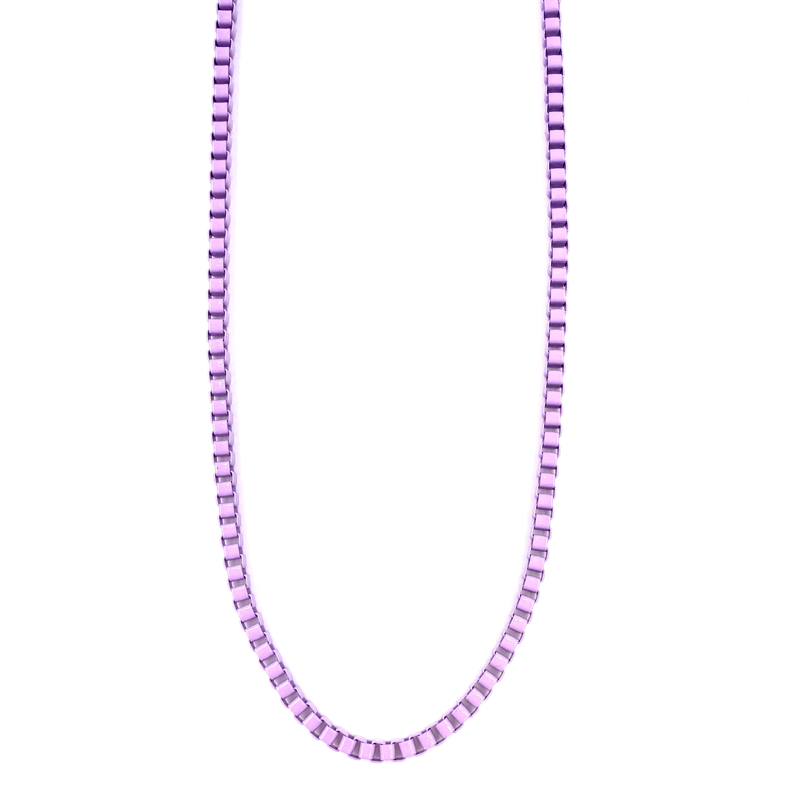 Ashley Gold Stainless Steel Neon Enamel Pendant Necklace for Women - Trendy Layering Jewelry for Parties, Date Night & Everyday Wear