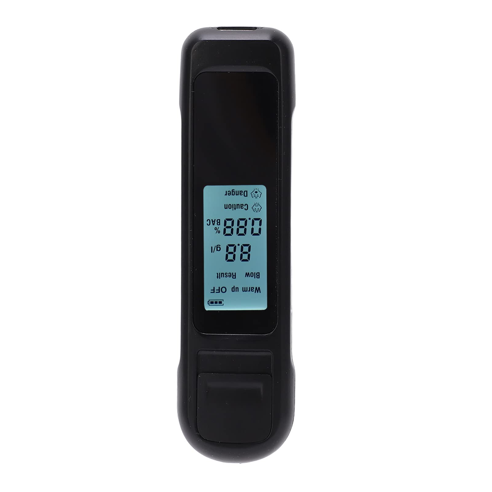 Vbestlife Portable Breathalyzer with LCD Digital Display - Professional Alcohol Breath Tester for Personal & Workplace Use - Compact & Easy to Carry for Travel, Bars, Parties and Road Safety Checks