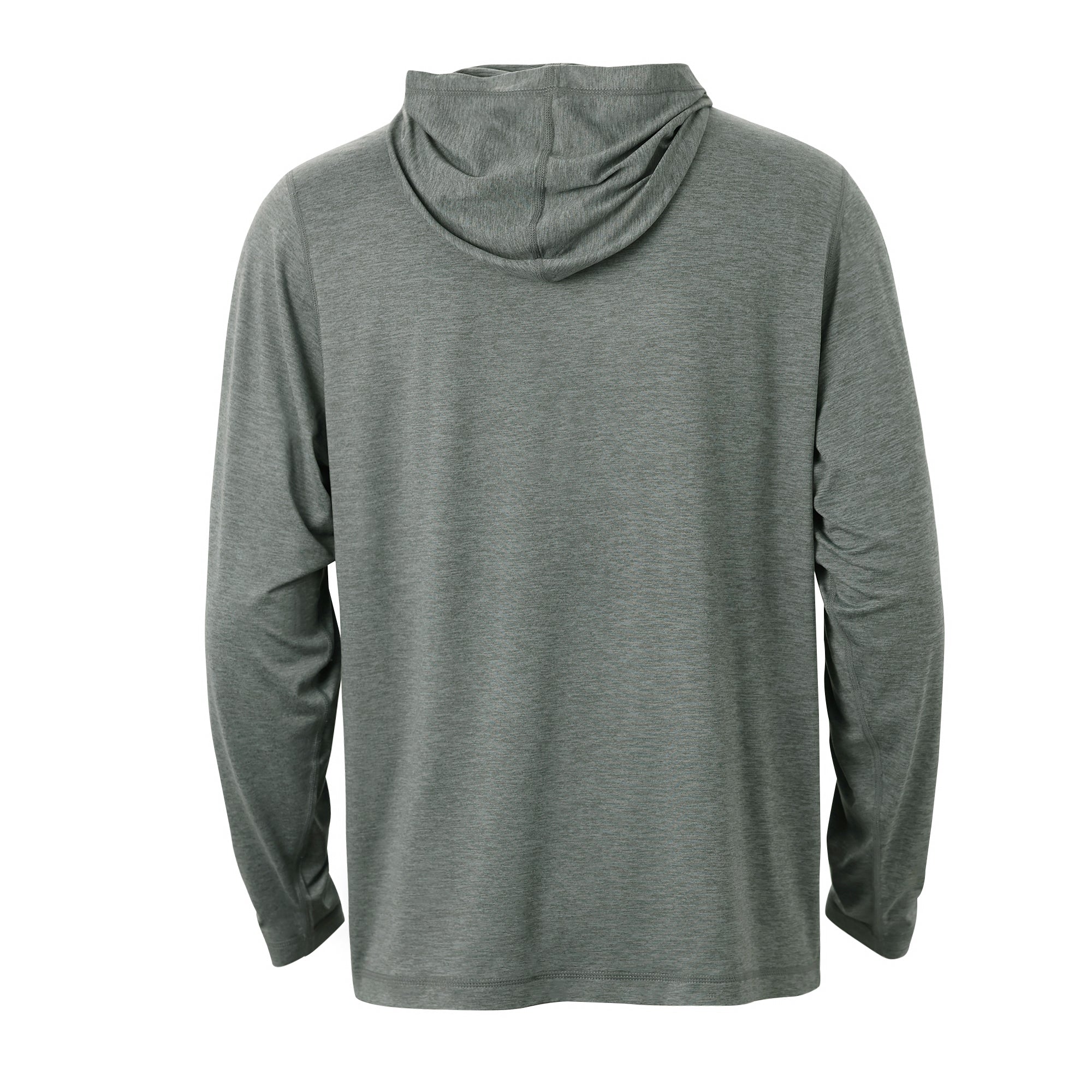 Men's Lightweight UPF 50+ Sun Protection Hoodie - Breathable Quick-Dry Performance Shirt for Hiking, Running & Outdoor Activities