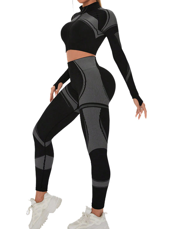 ZASUWA Women's High Waist Scrunch Butt Seamless Yoga Pants - Elastic Workout Leggings for Running, Gym & Lounge - Quick Dry Tracksuit for Women