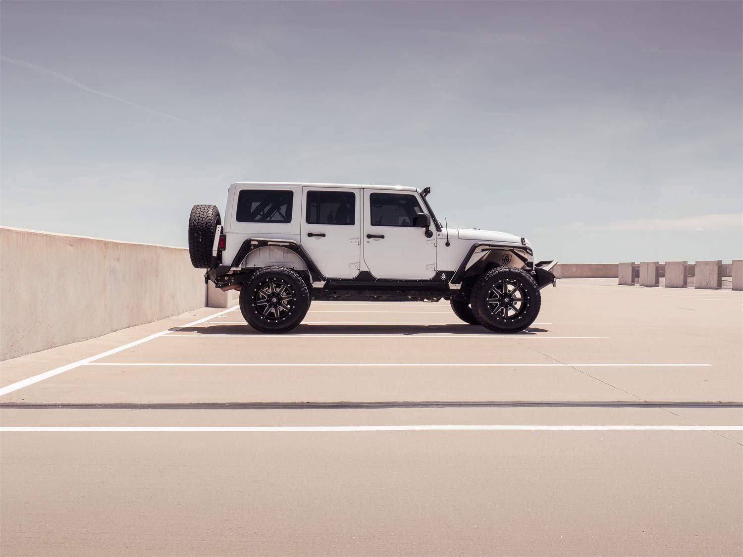Road Armor RDA507AFR0B Rear Fender Flares for Jeep Wrangler JL & JK - Heavy Duty Off-Road Protection & Stylish Upgrade for Adventure & Daily Driving