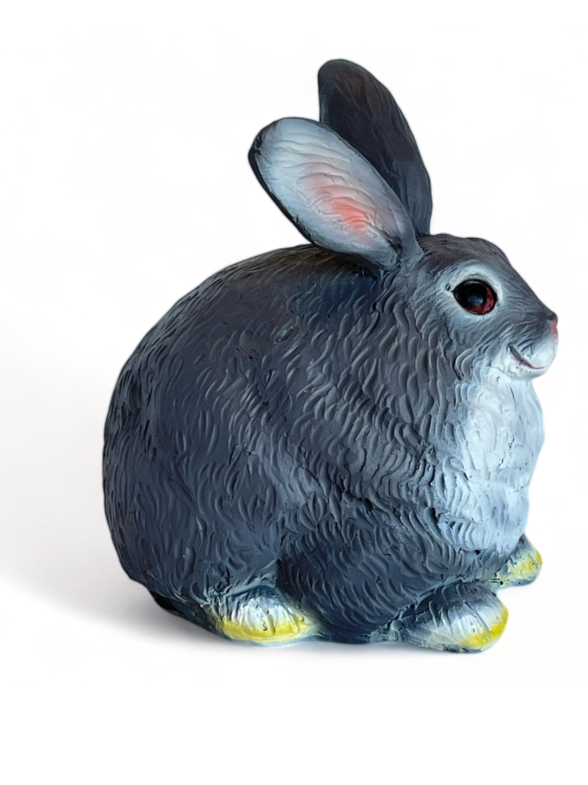 Stocky Bunny Garden Statue - Outdoor Magnetic Key Hider for Garden, Porch or Patio - Weatherproof Decorative Key Storage with Hidden Compartment | Perfect for Home Security & Backyard Decor