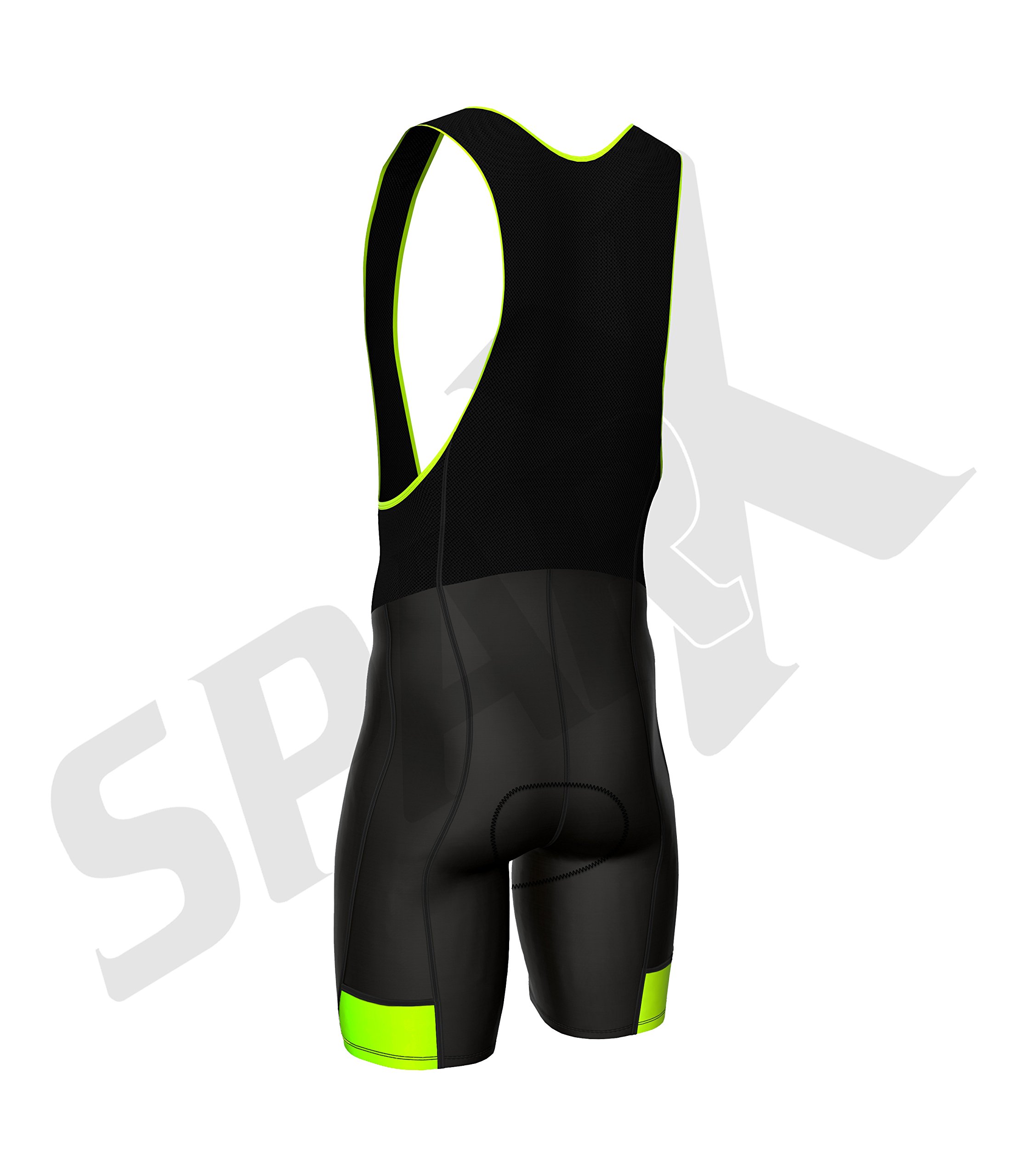 **Sparx Men's 3D Padded Cycling Bib Shorts – Breathable Bike Shorts for Road & Mountain Biking – Perfect for Long-Distance Rides & Training**