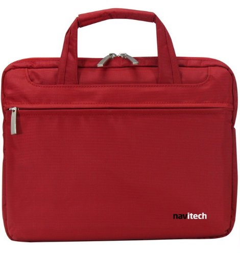 Navitech Red Ruby Laptop Sleeve Case for 15.6 Inch Lenovo Z580 & Y580 - Lightweight Protective Cover for Windows 8 Notebook/Ultrabook - Perfect for Work, School & Travel