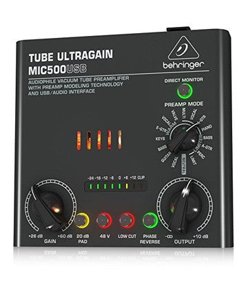 Professional 500 Tube Microphone - High-Quality Studio Recording Mic for Podcasting, Singing & Voiceovers | Perfect for Home Studios, Streaming & Content Creation