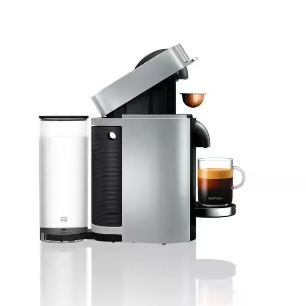Nespresso Vertuo Plus Deluxe Coffee Machine with Aeroccino Milk Frother - ENV155SAECA - Perfect for Home & Office Espresso Lovers