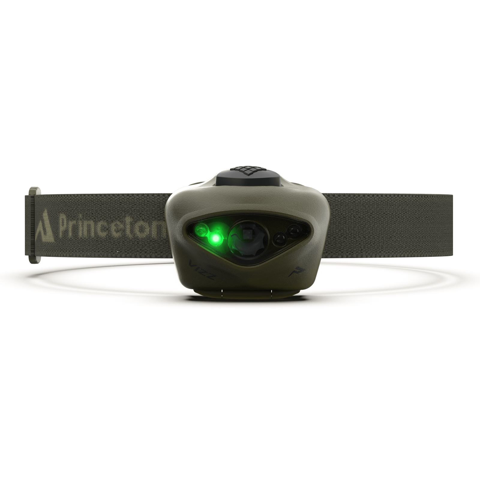 Princeton Tec Vizz 550 RGB Headlamp - 550 Lumens Ultra Bright LED Light with 33 Hours Runtime - Perfect for Camping, Hiking, Running & Outdoor Adventures