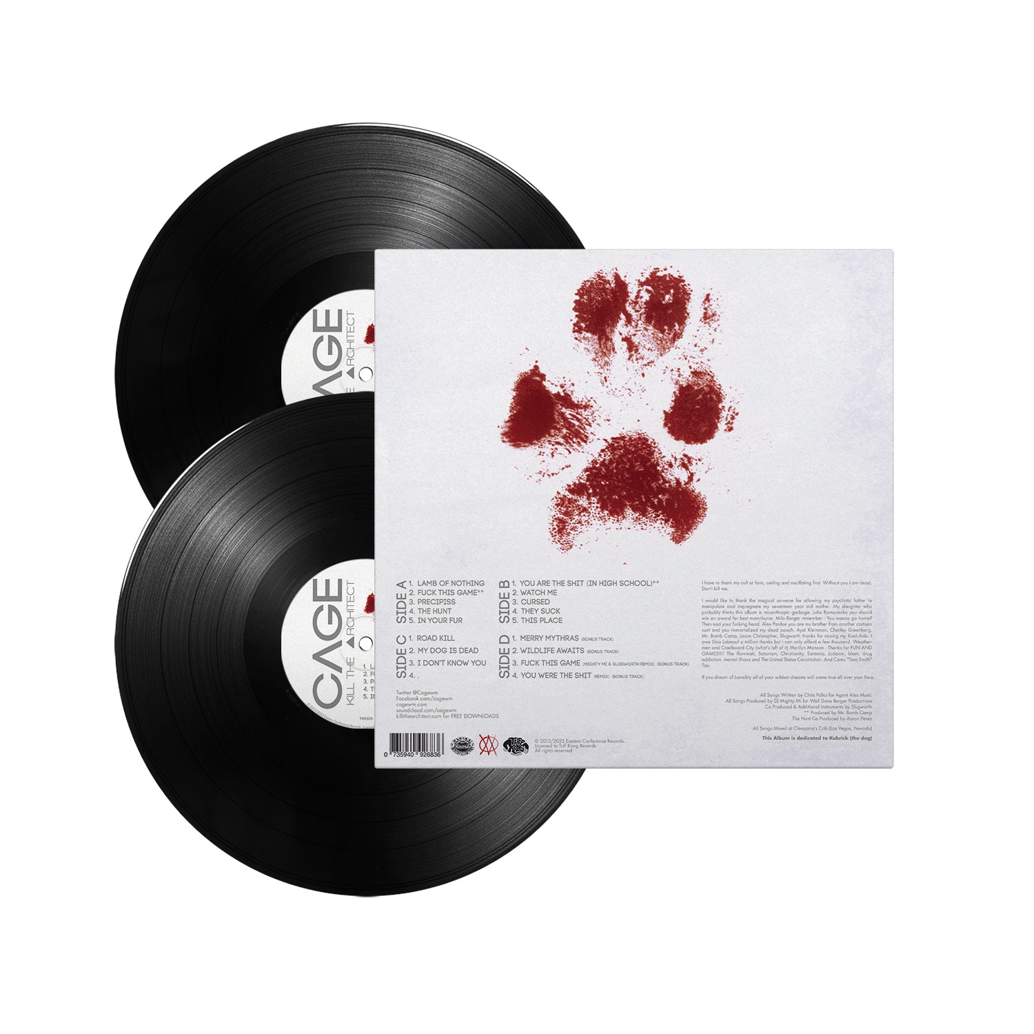 KILL THE ARCHITECT (2xLP Vinyl Record) - Limited Edition Double LP for Music Collectors & Vinyl Enthusiasts - Perfect for Home Listening & Gifts
