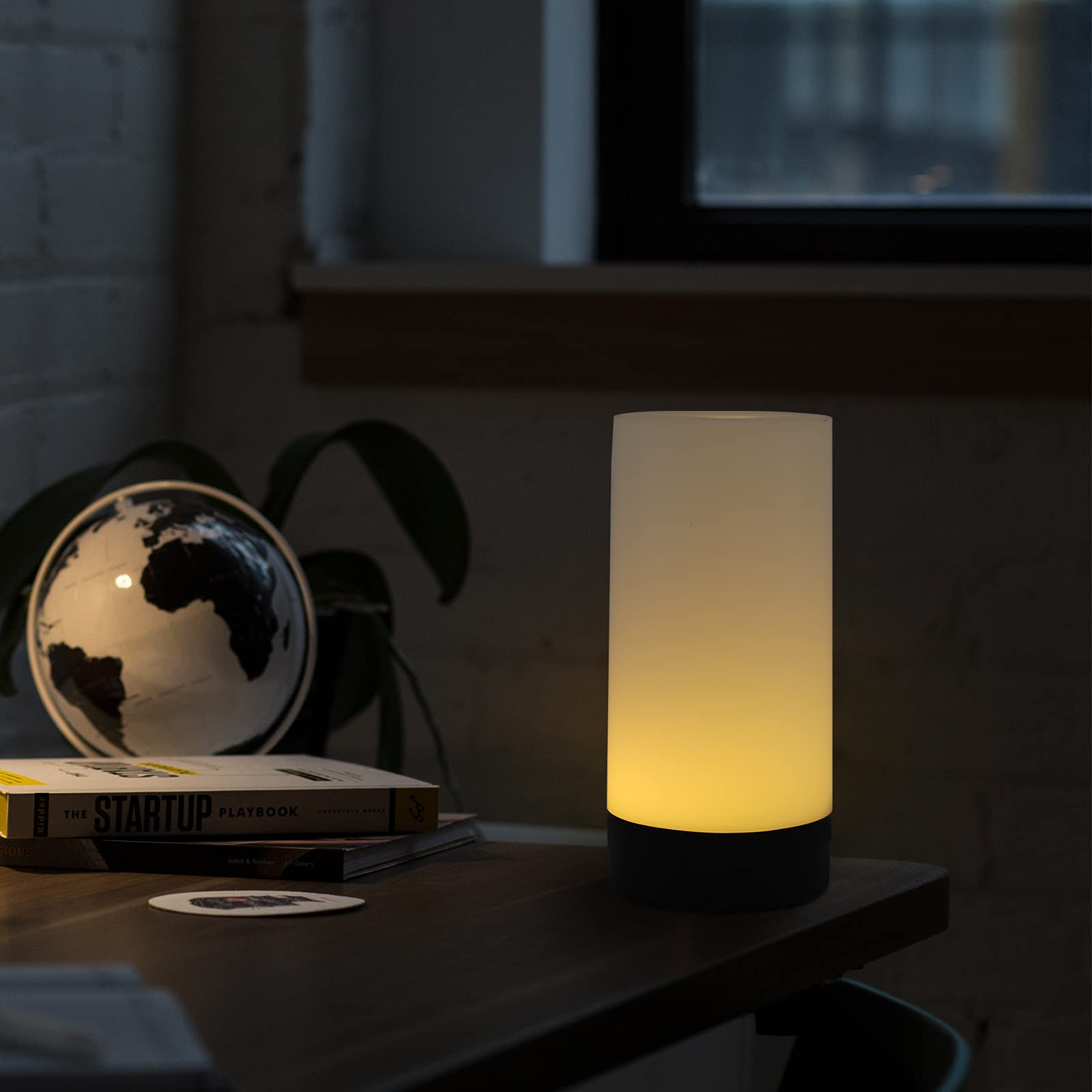 BESTOYARD Rechargeable LED Desk Lamp - Cordless USB Table Lamp for Nightstand, Bedroom, Office | Romantic Night Light with Adjustable Brightness | Perfect for Reading, Working, and Decorating
