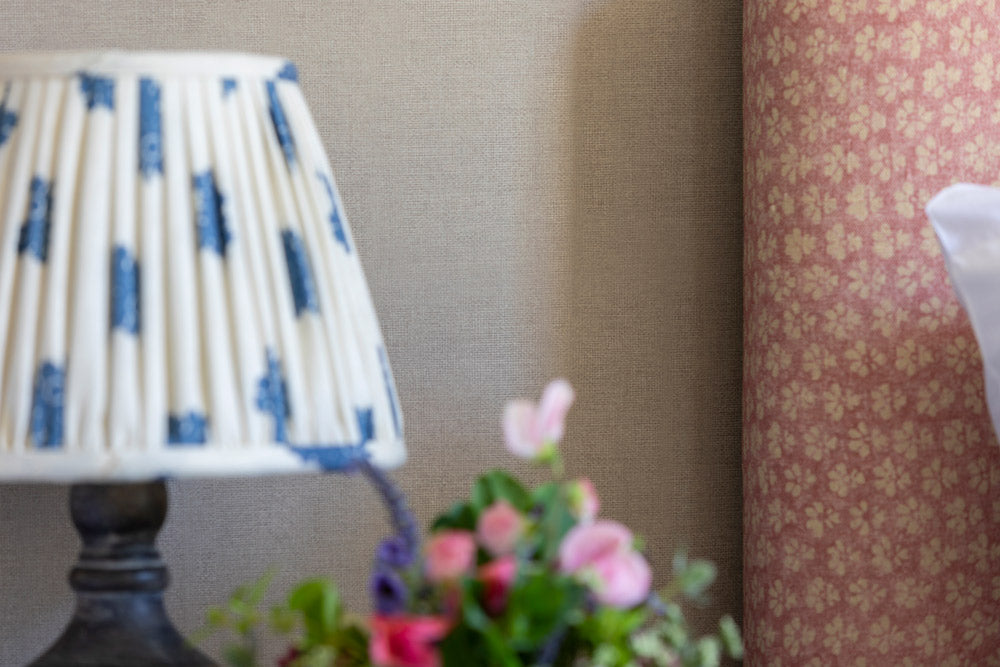 Linen Print Wallpaper - Oatmeal Textured Peel and Stick Wallpaper for Bedroom, Living Room, and Nursery Decor | Easy to Install Removable Wallpaper for Home Renovation