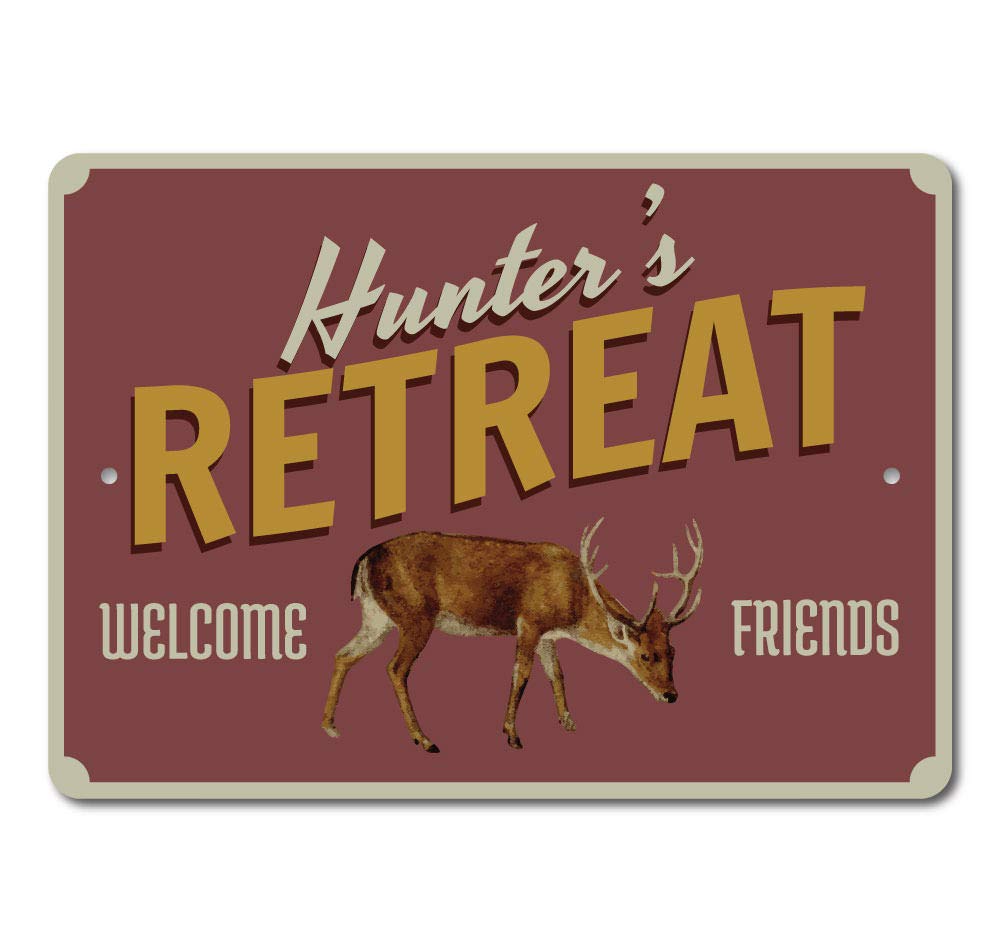 Hunter's Retreat Sign - 12