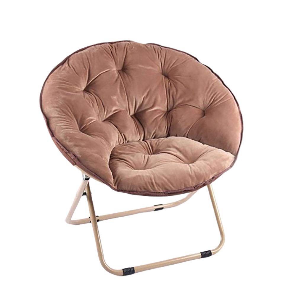 PRG Oversized Moon Chair for Adults - Foldable Sun Recliner, Lazy Chair with Sturdy Steel Frame - Perfect for Indoor/Outdoor Relaxation, Backyard Lounging, Camping & Beach Use