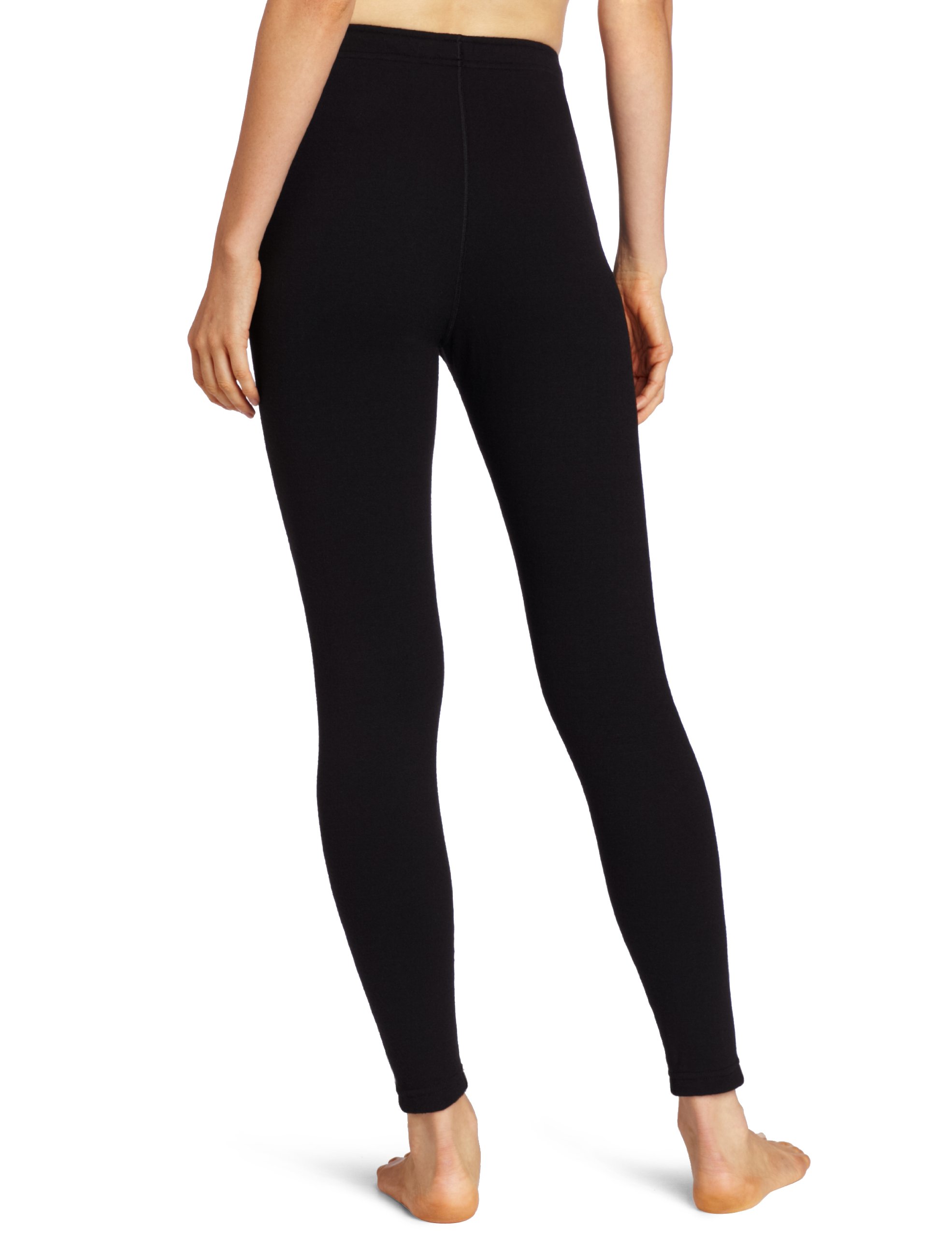 Duofold Women's Heavy-Weight Double-Layer Thermal Leggings for Winter, Cold Weather Workout & Outdoor Activities - Warm Fleece-Lined Tights for Running, Hiking, Yoga and Daily Wear