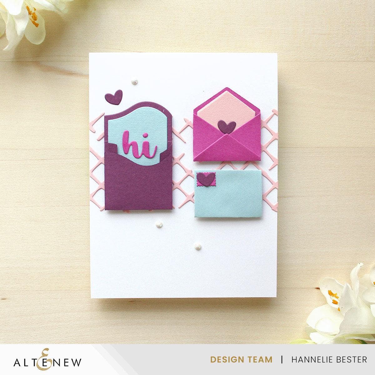 Fun Little Envelopes Die Set for Card Making - Perfect for DIY Greeting Cards, Scrapbooking & Paper Crafts