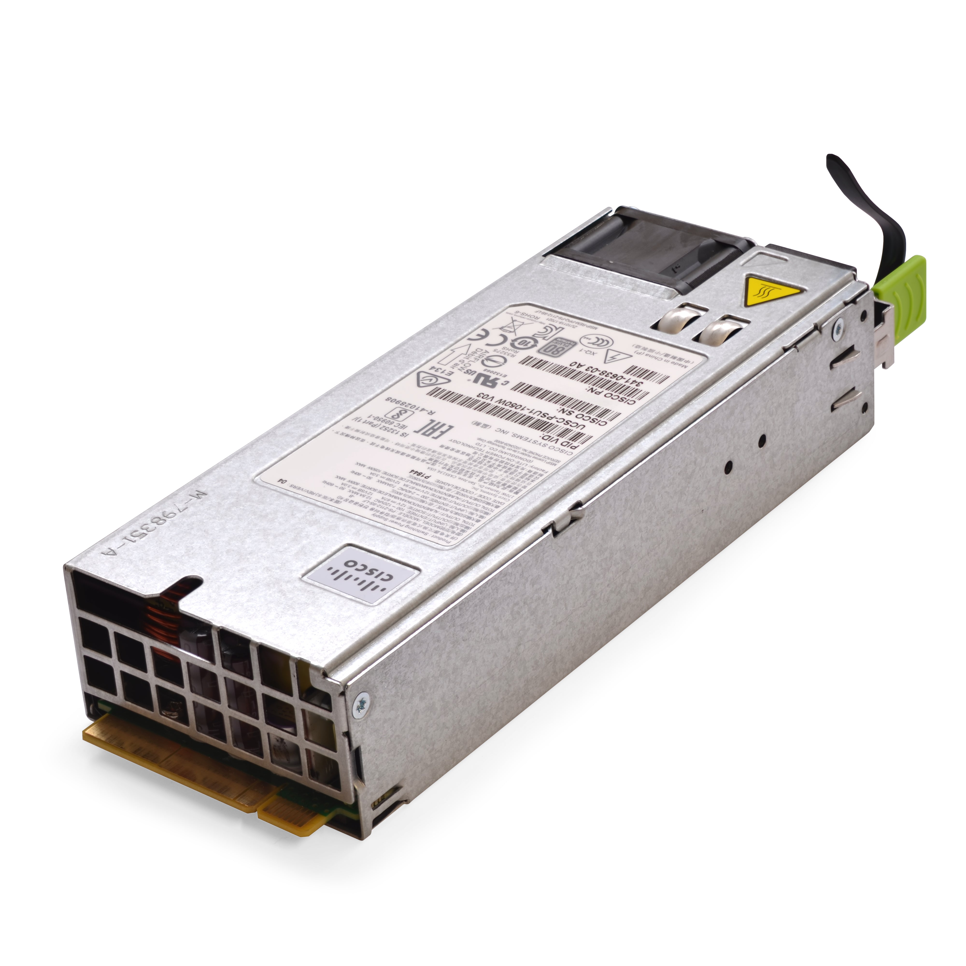 Cisco UCS 1050W Power Supply Unit (PSU) - 100-240V AC Input - Model 341-0638-03 A0 UCSC-PSU1-1050W-V03 - High Efficiency Server Power Supply for Data Centers & Enterprise Networks