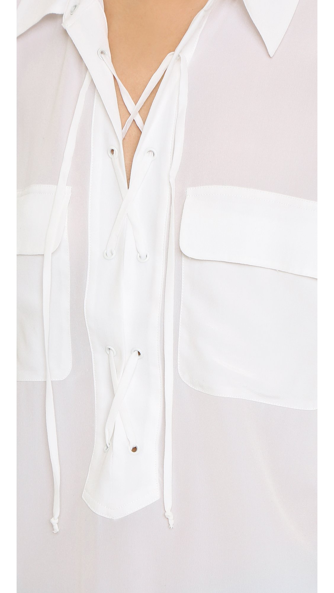 EQUIPMENT Women's Knox Blouse - Elegant Silk Shirt for Work & Evening Wear | Office to Dinner Outfit | Perfect for Business Casual & Special Occasions