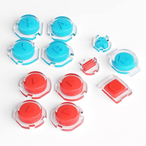 Left Red & Right Blue & Clear