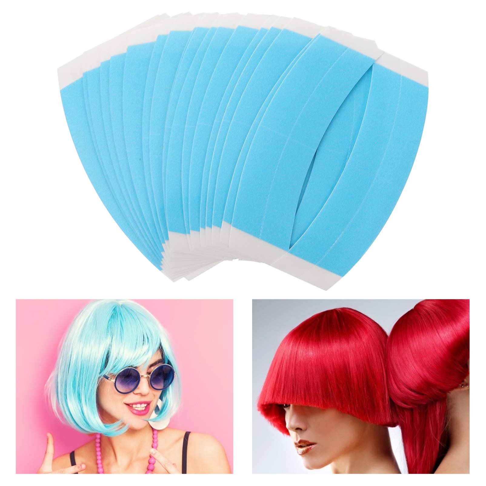 Beaupretty Double Sided Wig Tape - Waterproof C-Shaped Adhesive for Toupees, Hair Pieces & Extensions | Secure Hold for Daily Wear, Cosplay & Special Occasions