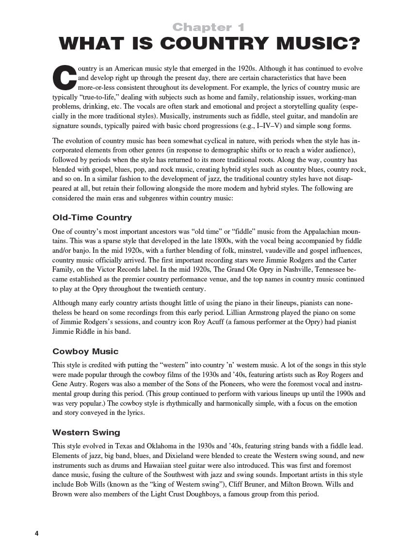 Country Piano - The Complete Guide with Online Audio | Hal Leonard Keyboard Style Series | Learn Country Piano Techniques for Performances & Home Practice
