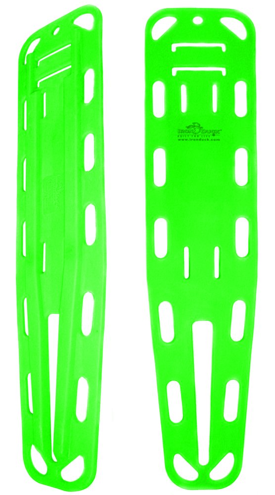 35900-P-Lime Green Ultra Loc Spinal Immobilization Backboard with Speed Clip Pins - Emergency Medical Equipment for First Responders & Ambulance Use