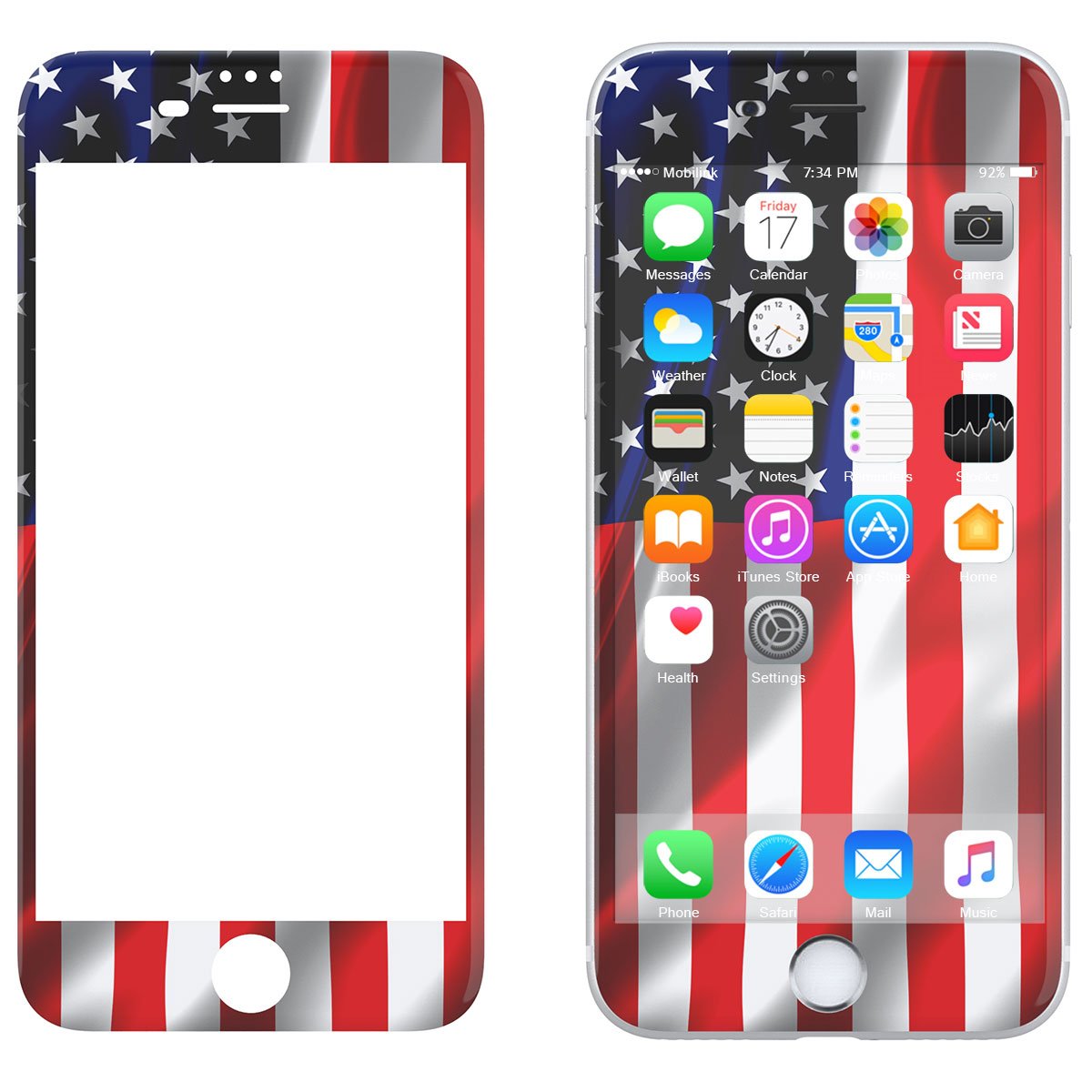 LUVVITT ARTOLOGY iPhone 7/8 Tempered Glass Screen Protector - R011 for Daily Protection