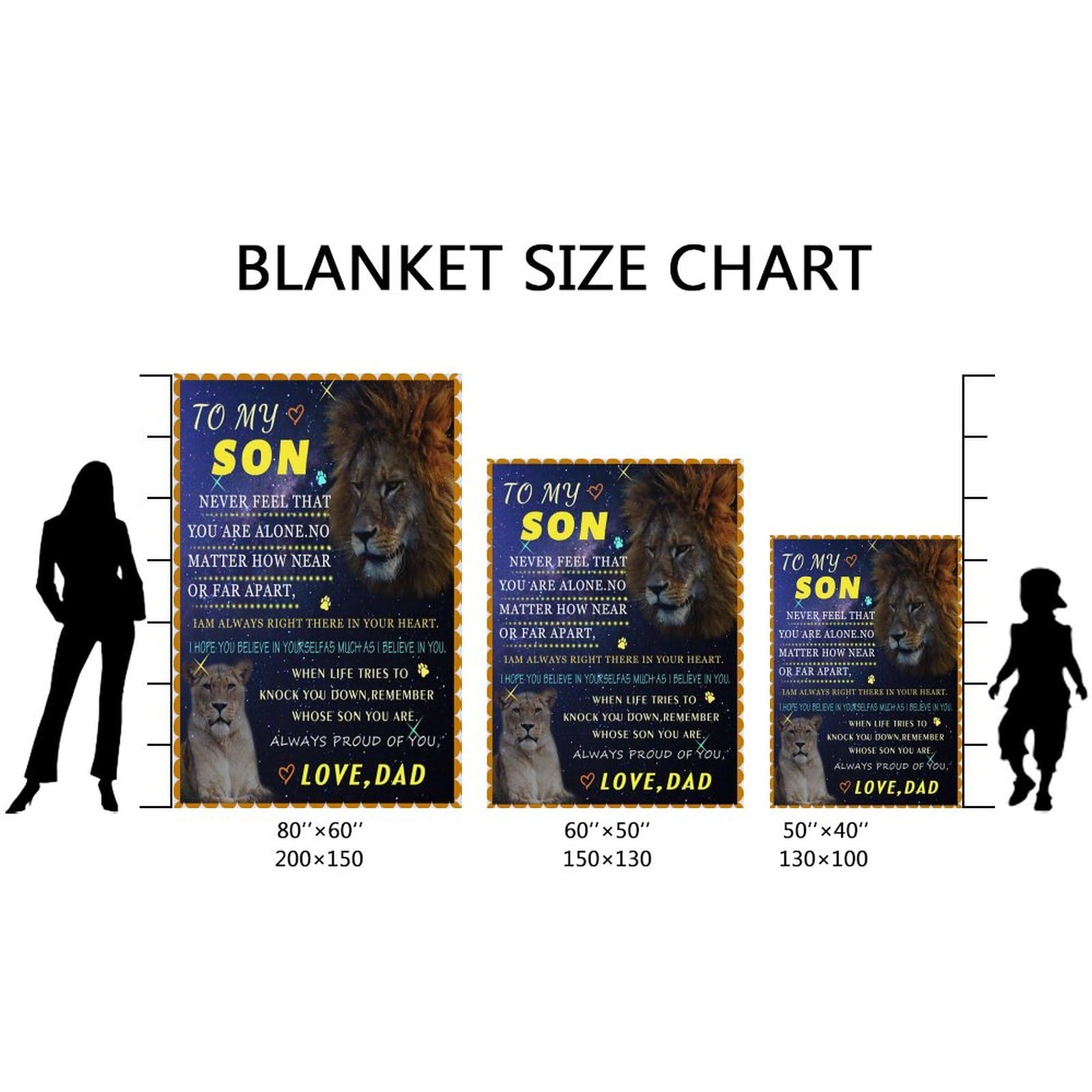Ultra-Soft Flannel Throw Blanket for Son - 80x60 Inch Plush Lightweight Cozy Gift from Dad & Mom | Perfect for Bed, Sofa, Living Room & Family Movie Nights