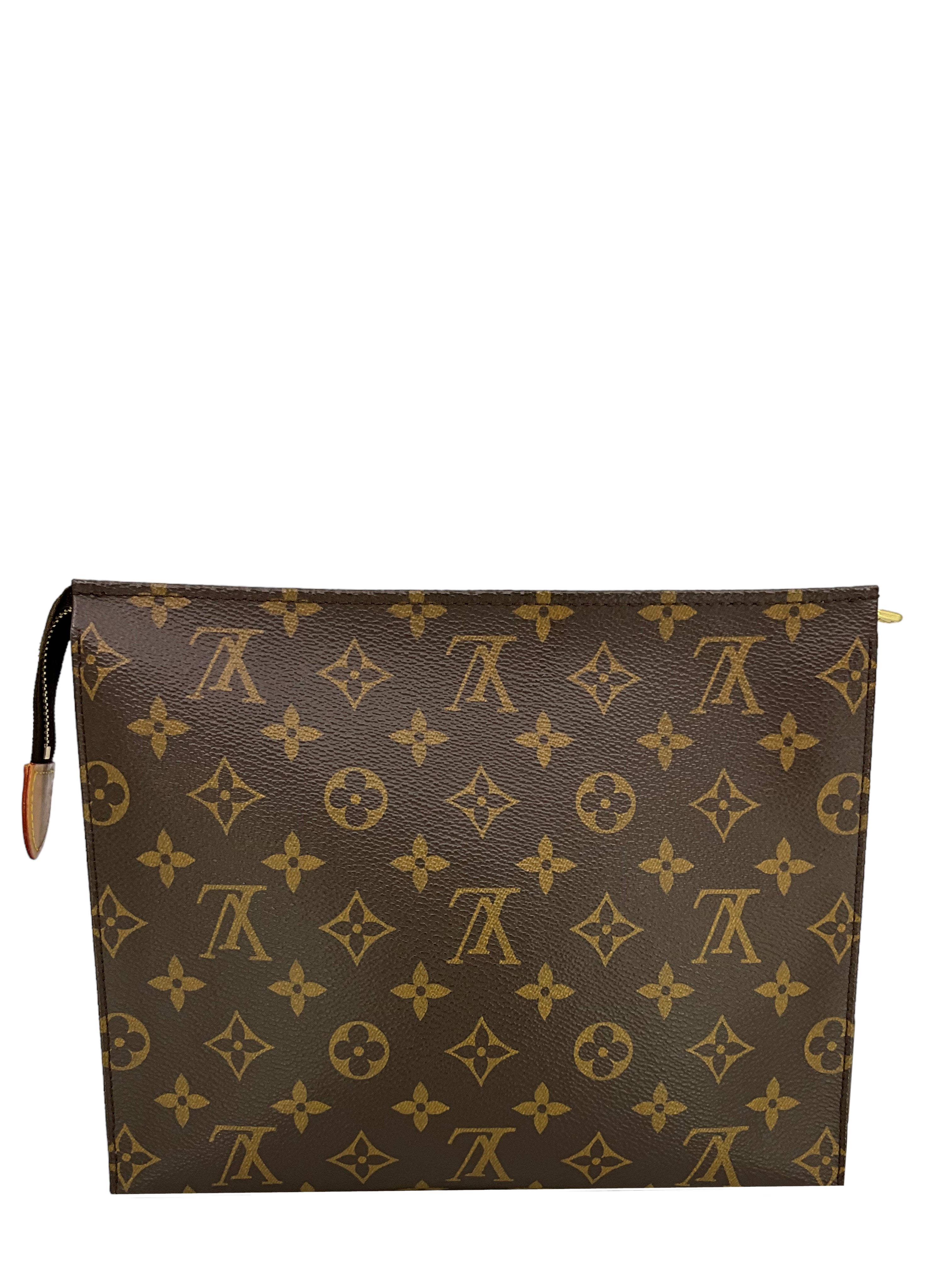 Louis Vuitton Monogram Canvas Toiletry Pouch 26 - Luxury Travel Cosmetic Bag for Women & Men | Perfect for Makeup, Toiletries & Travel Essentials | Ideal Gift for Holidays & Business Trips