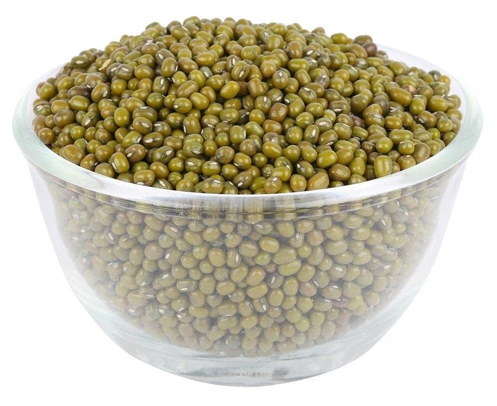 Organic Green Gram Powder (Moong Dal) - 2x25g Pack for Glowing Skin & Hair Care | Pachai Payaru | Sabut Moong | Perfect for Face Masks, Hair Treatments & Ayurvedic Recipes