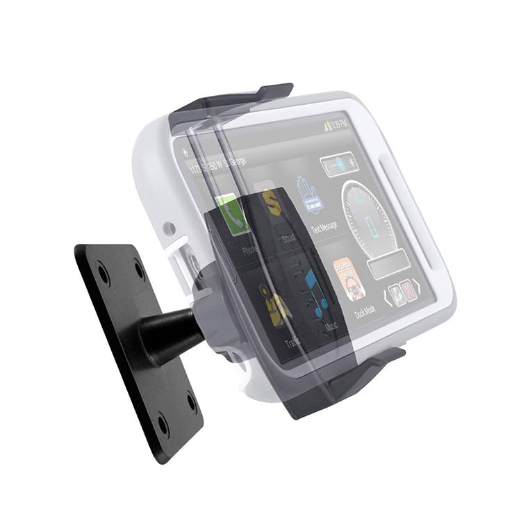 iBOLT IBU-33427 miniPro AMPS Universal Car Phone Mount Holder for iPhone & Android - Adjustable Dashboard & Windshield Mount with Secure Grip - Perfect for GPS Navigation, Hands-Free Calling & Road Trips