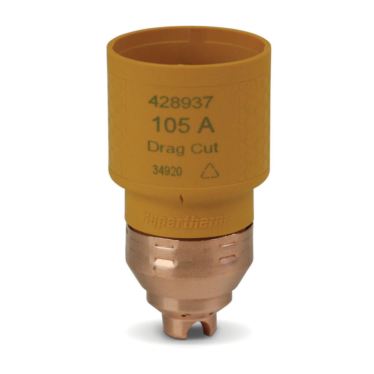 Hypertherm Smart SYNC 105A Plasma Cutting Torch Cartridge (428937) - Compatible with Powermax45 XP & 65 - Durable Consumable for Metal Fabrication, Automotive Repair & Industrial Cutting