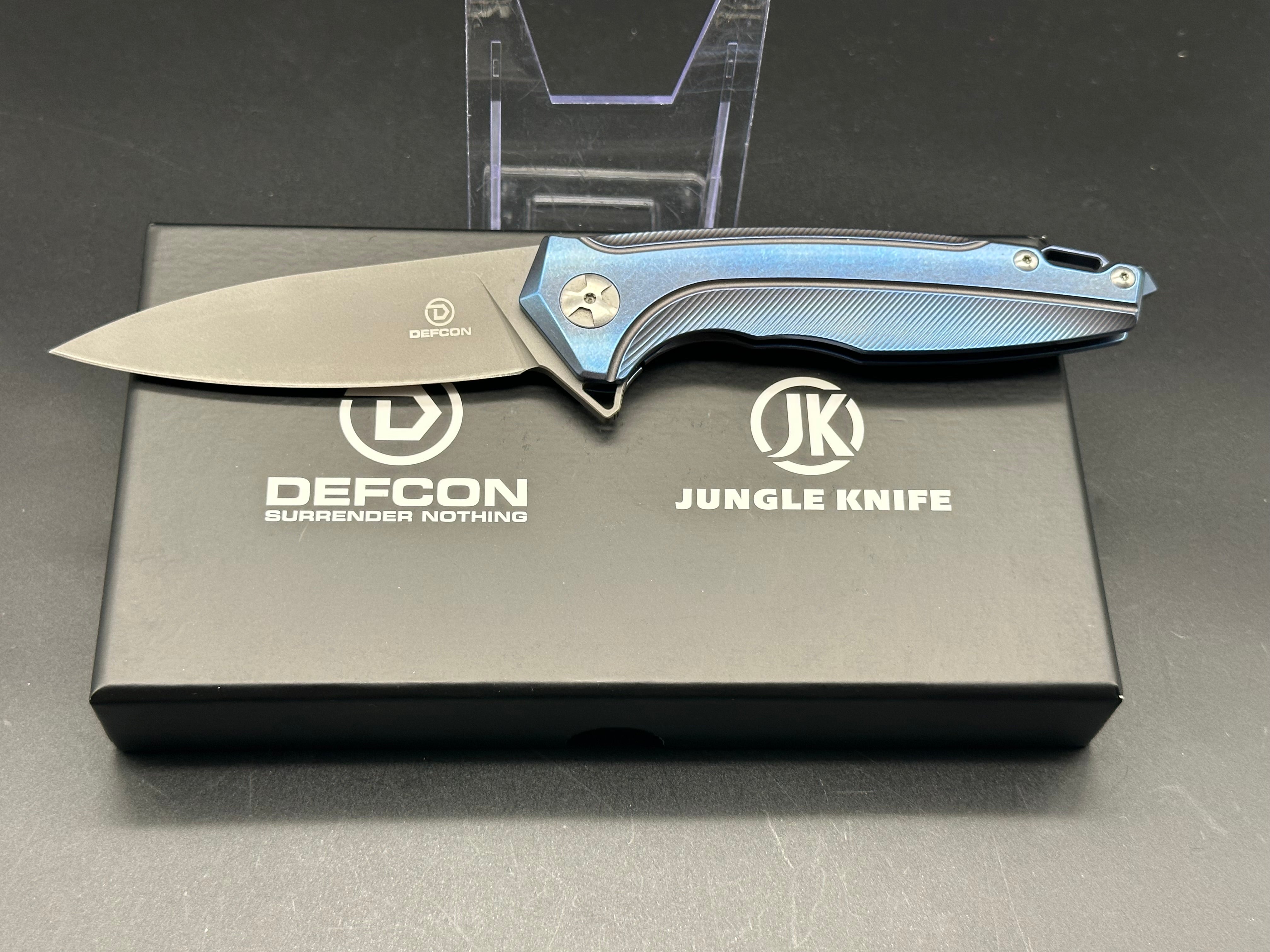 Defcon Jungle Knife TF 5288 - High Carbon Steel Survival Knife with Sheath - Tactical Outdoor Hunting & Camping Knife for Bushcraft, Hiking & Emergency Preparedness