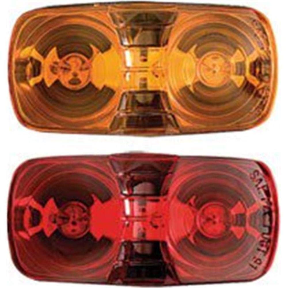 Optronics MC42ABP Amber LED Marker and Clearance Light - Heavy Duty Truck, Trailer, RV, and Off-Road Vehicle Safety Lighting for Enhanced Visibility