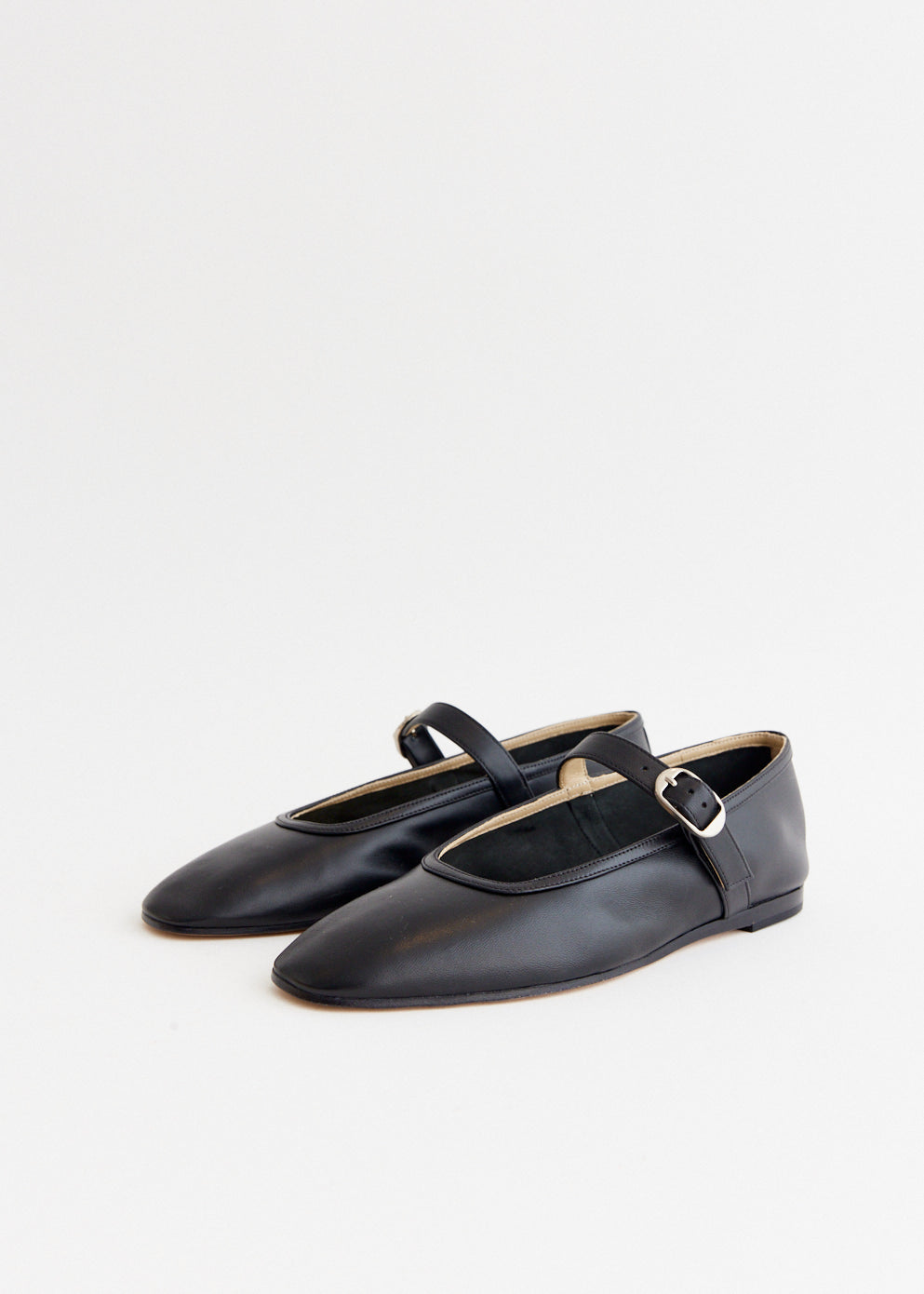 Ballet Mary Jane Leather Flats for Women - Comfortable & Stylish Shoes for Dance, Work & Everyday Wear