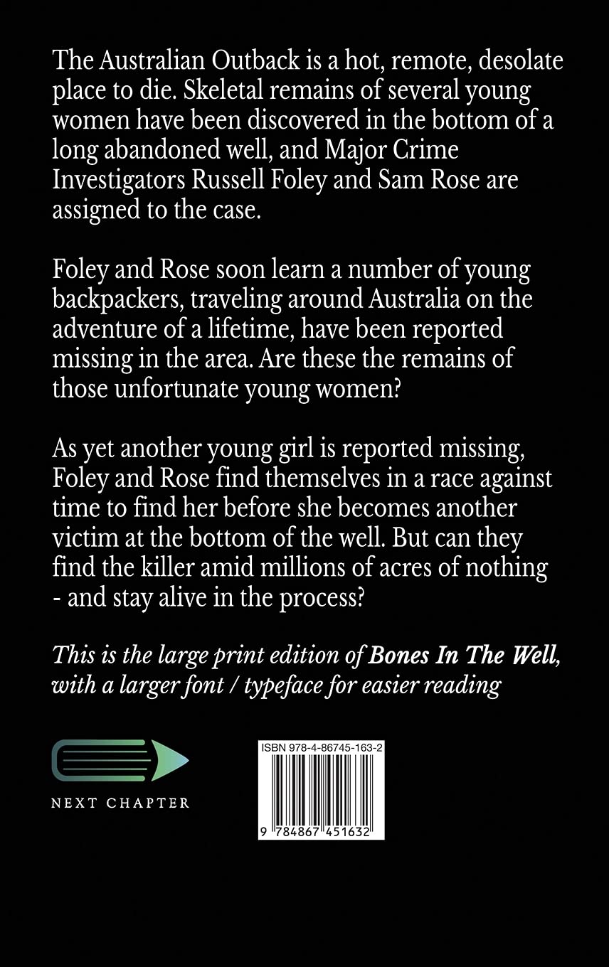 Bones In The Well (Foley & Rose) - Mystery Thriller Novel - Perfect for Book Clubs & Crime Fiction Lovers
