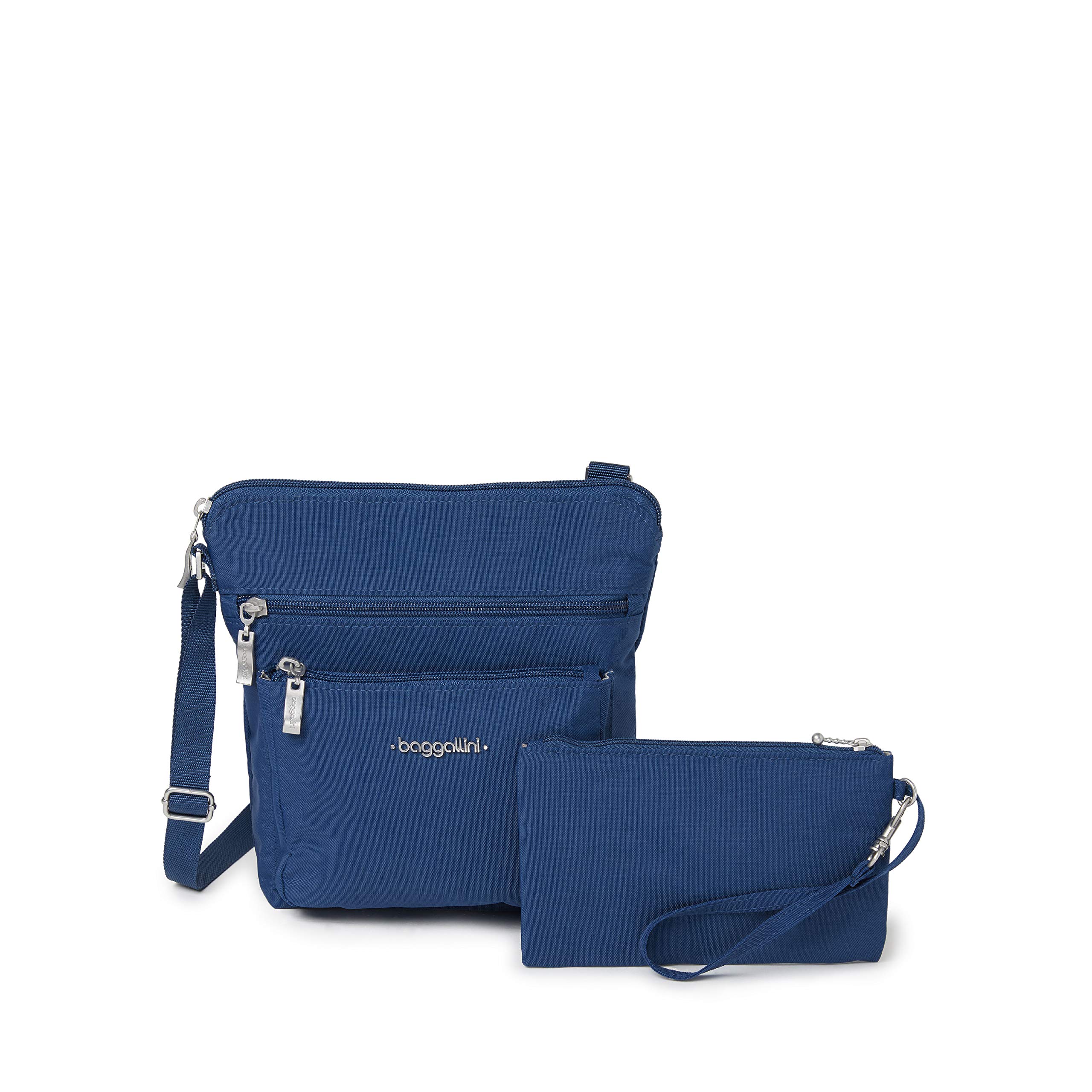 Baggallini RFID Blocking Crossbody Bag with Multiple Pockets - Perfect for Travel, Shopping & Everyday Use