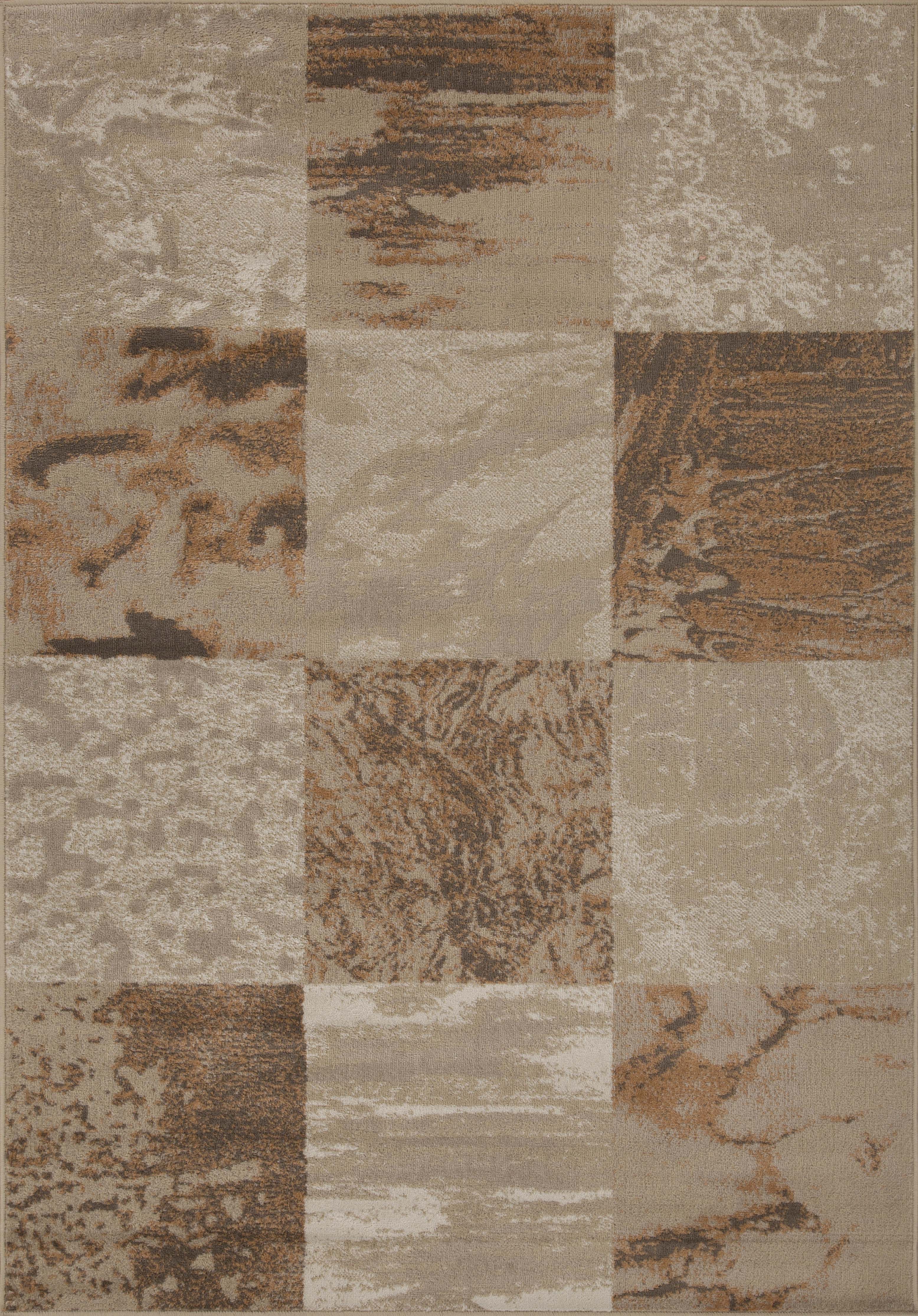 Brentwood Modern Abstract Indoor Area Rug - Soft Non-Slip Living Room Carpet for Bedroom, Dorm & Home Decor