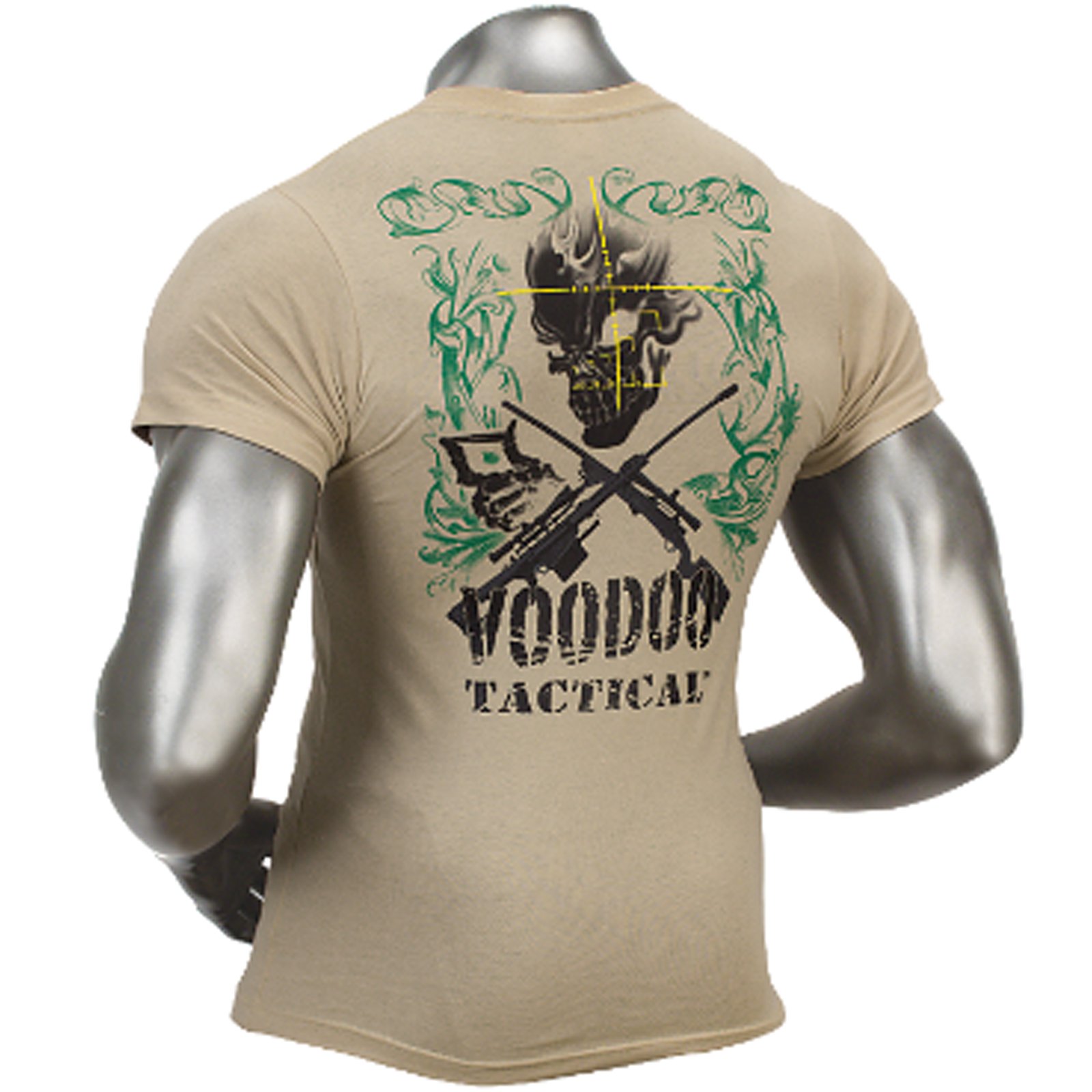 VooDoo Tactical Men's Short Sleeve Performance Shirt - Moisture Wicking, Quick Dry, Lightweight Tactical Tee for Outdoor, Hiking & Military Use