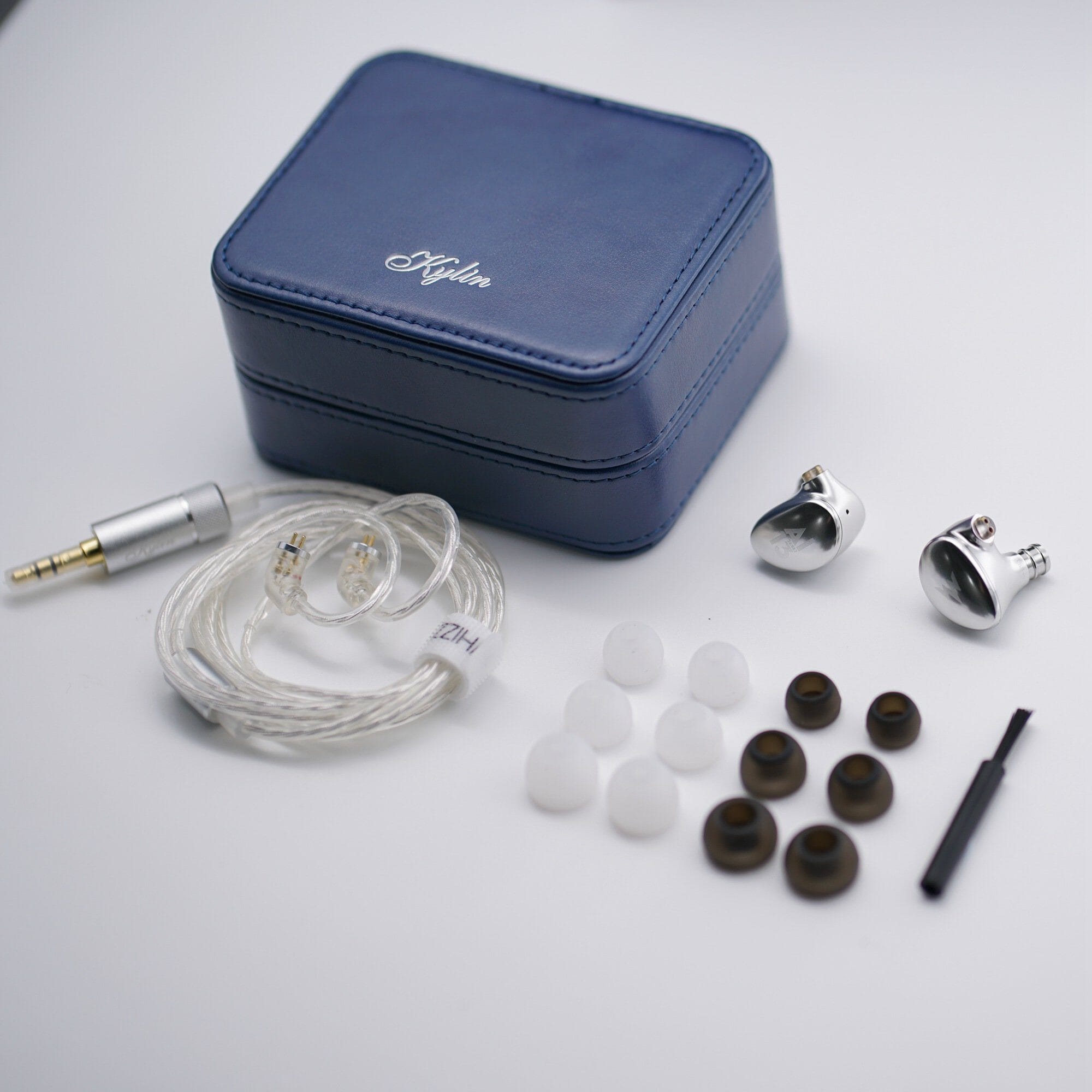 Whizzer HE03AL Hybrid 3-Way In-Ear Earphones with 1 Dynamic Driver + 2 Balanced Armatures - HiFi Sound for Music Lovers, Audiophiles & Gamers - Perfect for Commuting, Workouts & Studio Monitoring