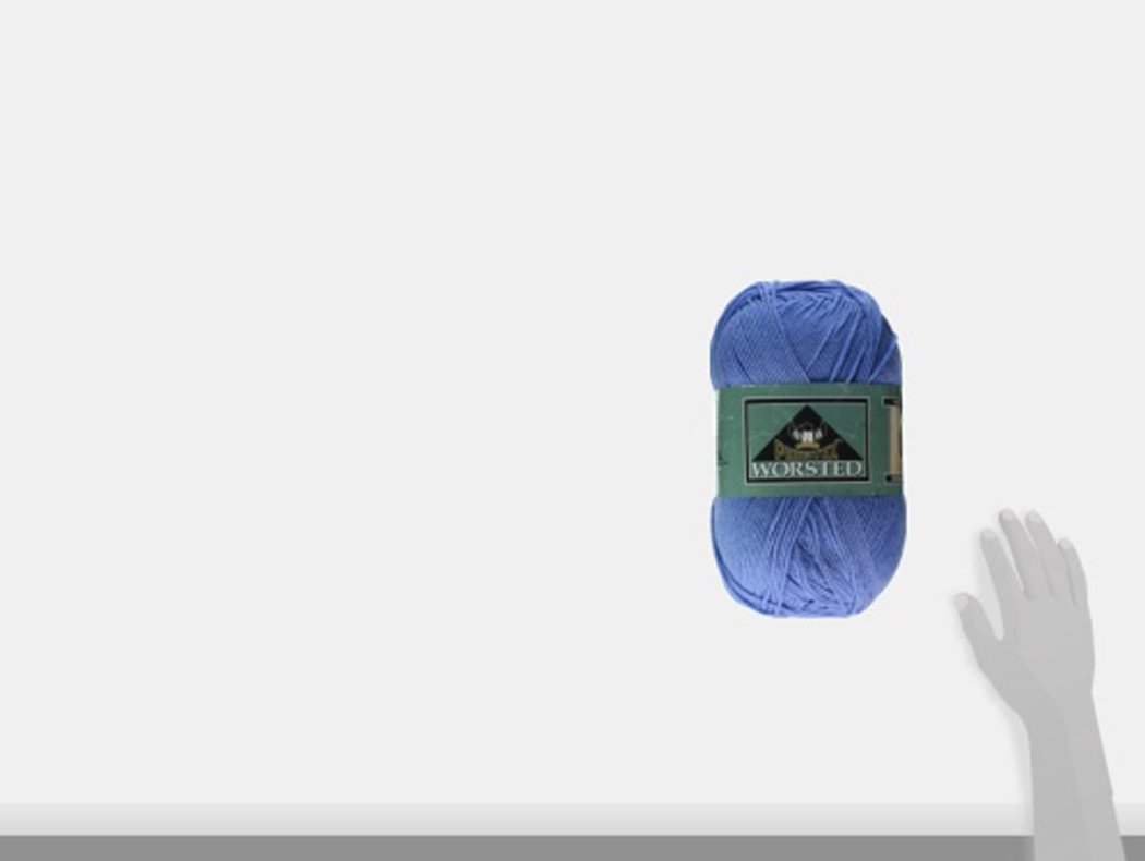 Phentex Worsted Yarn - 14oz (400g) True Denim Knitting Yarn - Premium Acrylic Yarn for Crochet, Knitting & Crafting - Perfect for Sweaters, Scarves & DIY Projects