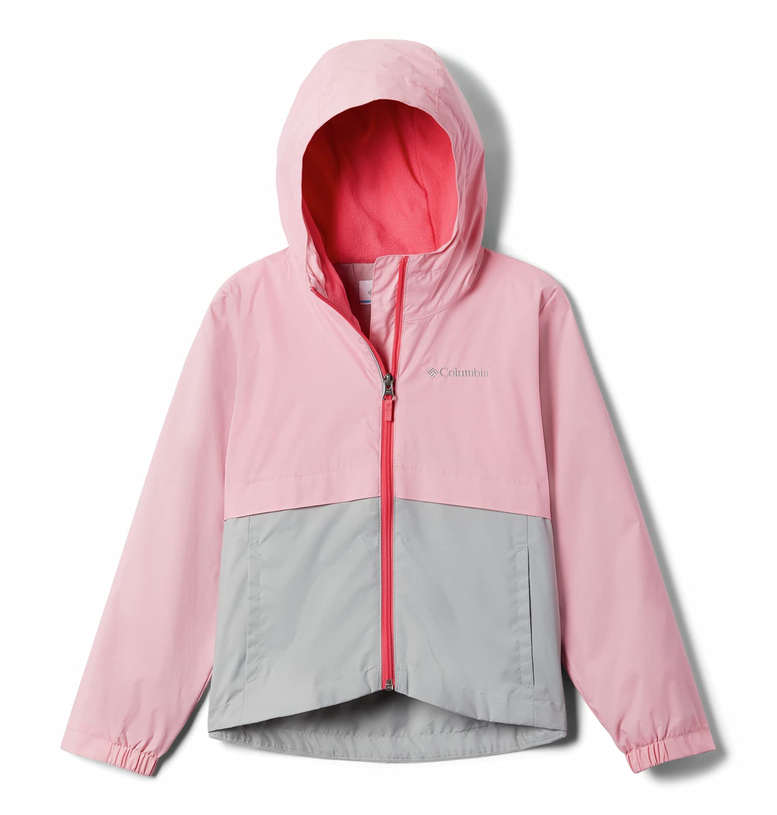 Columbia Girls' Rain-Zilla Waterproof Rain Jacket - Lightweight, Breathable & Windproof Outerwear for School, Hiking & Outdoor Activities