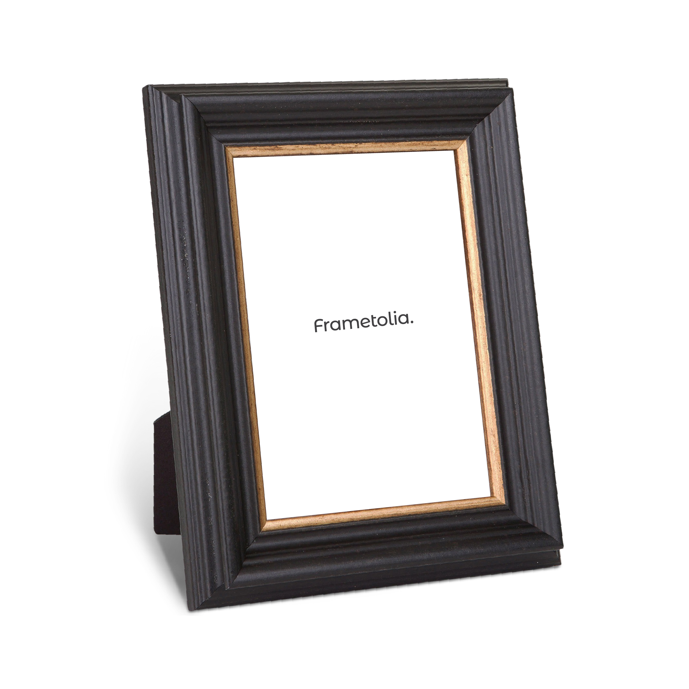 Premium Cocoa & Gold Medium Width Table Top Frame - Elegant Decorative Display for Dining Tables, Desks, and Shelves