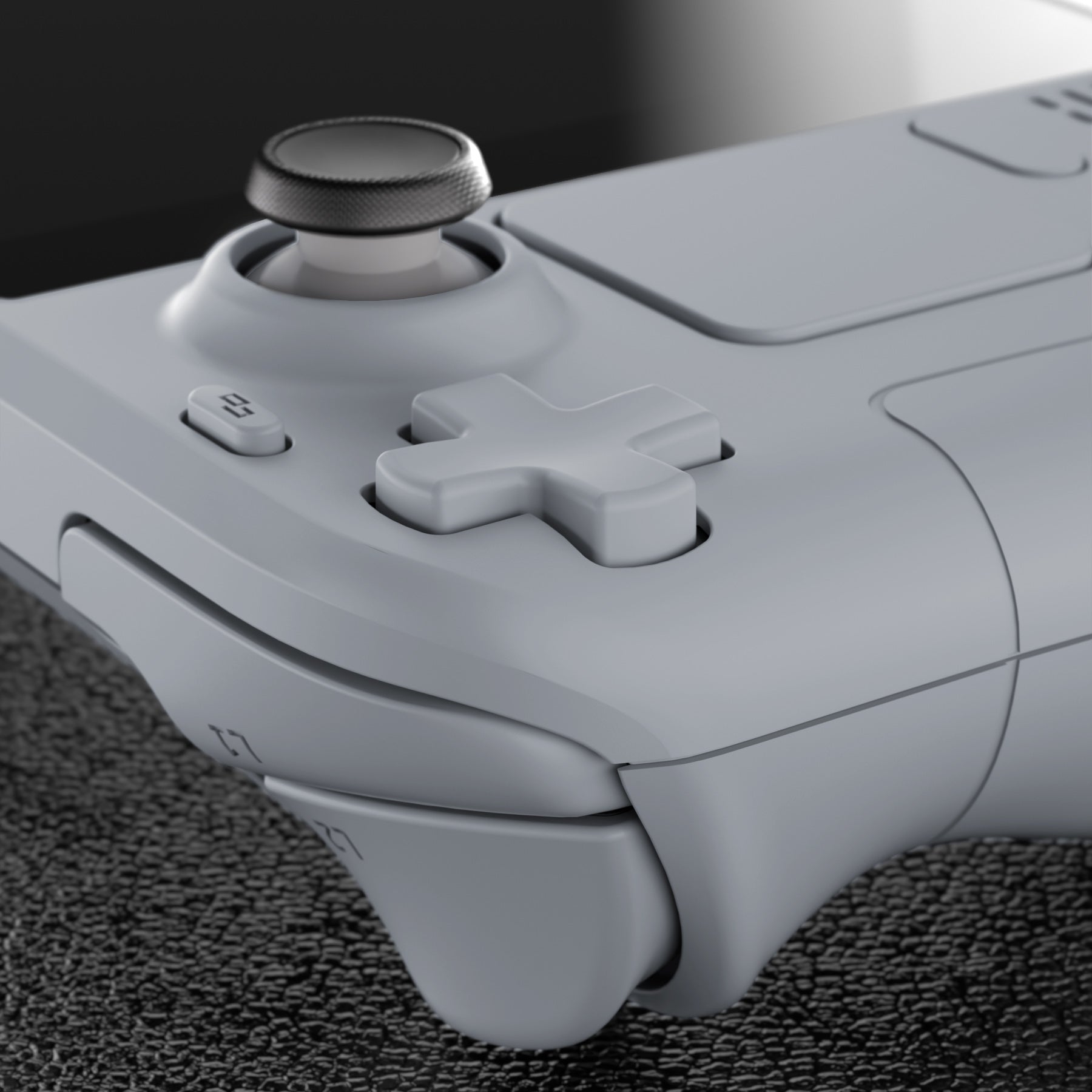 eXtremeRate Custom Full Set Shell with Buttons for Steam Deck LCD - New Hope Gray | Replacement Case for Gaming & Travel Protection