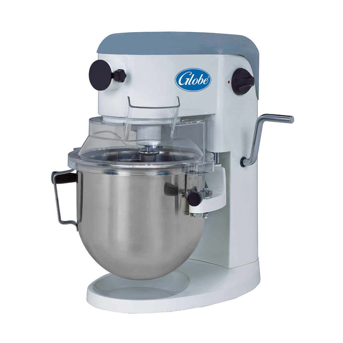Globe SP5 5 Quart Countertop Planetary Mixer - Commercial & Home Kitchen Use for Baking, Dough Mixing, Whipping Cream & Food Prep