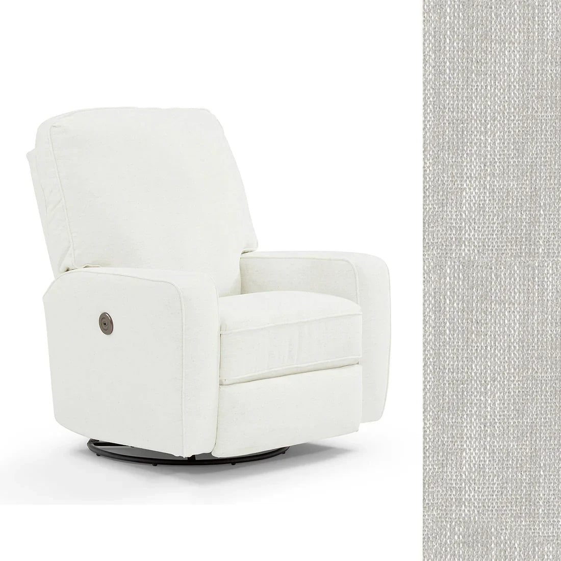Best Bilana Power Swivel Glider Recliner Chair - Electric Lift Massage Living Room Chair with USB Ports, Perfect for Elderly, Nursing Homes & Home Theater Relaxation