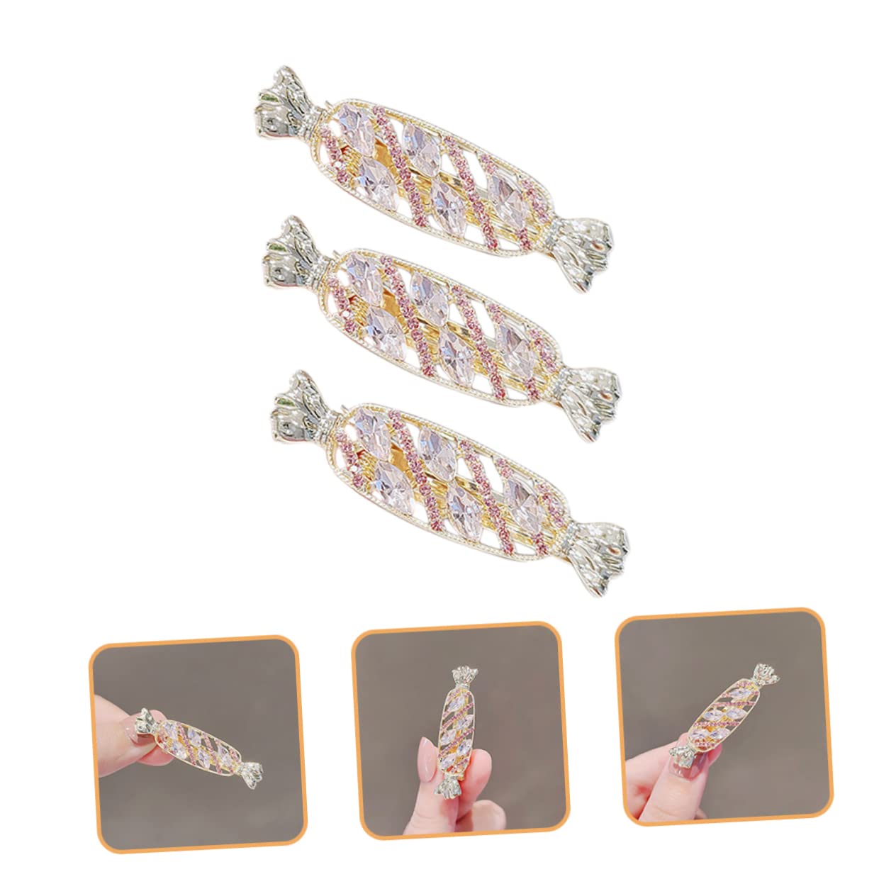 FOMIYES Elegant Pearl Hair Clips for Women & Girls - Cute Candy Hair Barrettes & Side Clips - Perfect for Weddings, Parties, and Everyday Styling