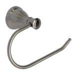 Castilla Collection Wall Mount Toilet Paper Holder - Satin Nickel Finish | Bathroom Tissue Roll Holder for Home & Commercial Use