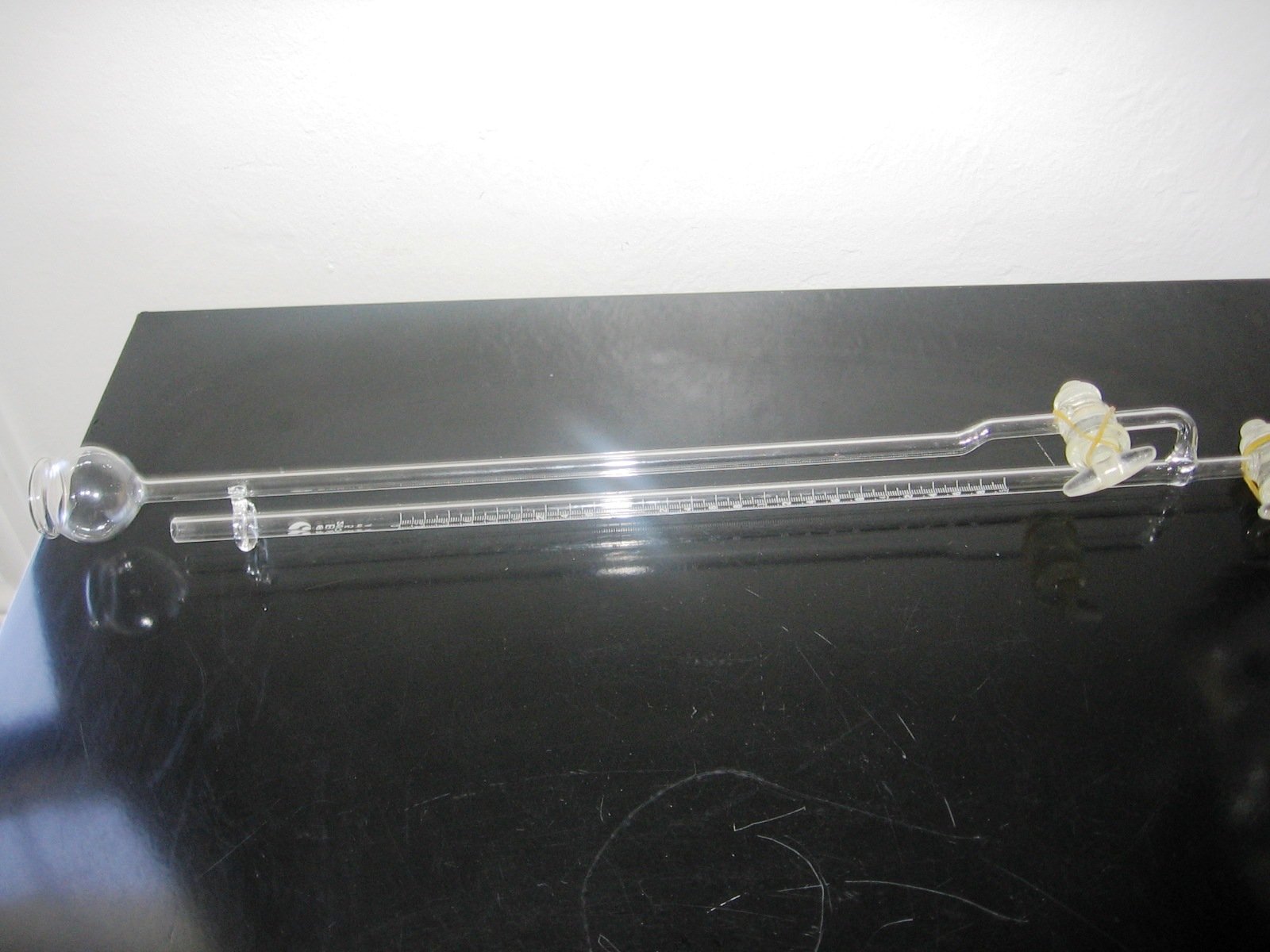 Beyondsupply - 5ml Lab Glass Micro Burette for Precise Liquid Measurement | Chemistry Experiments, Titration, Scientific Research & Laboratory Use